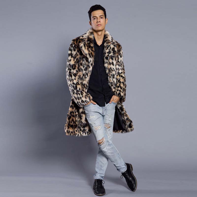 男西服貂皮大衣貂皮大衣西装领