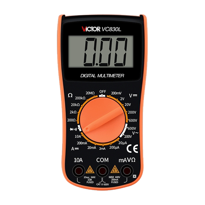 胜利数字万用表高精度数显式袖珍