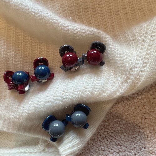 韩版迷你小号亚克力小抓夹刘海小夹子发夹气质百搭头饰发卡对夹女