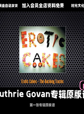 Guthrie Govan专辑原版谱集电吉他Fusion进阶乐谱英文教学含音频