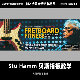 Truefire Stu Hamm 贝斯指板视频教学贝斯入门进阶视频教学