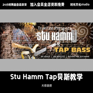 Truefire Stu Hamm Tap贝斯视频教学贝斯入门到进阶英文视频教学
