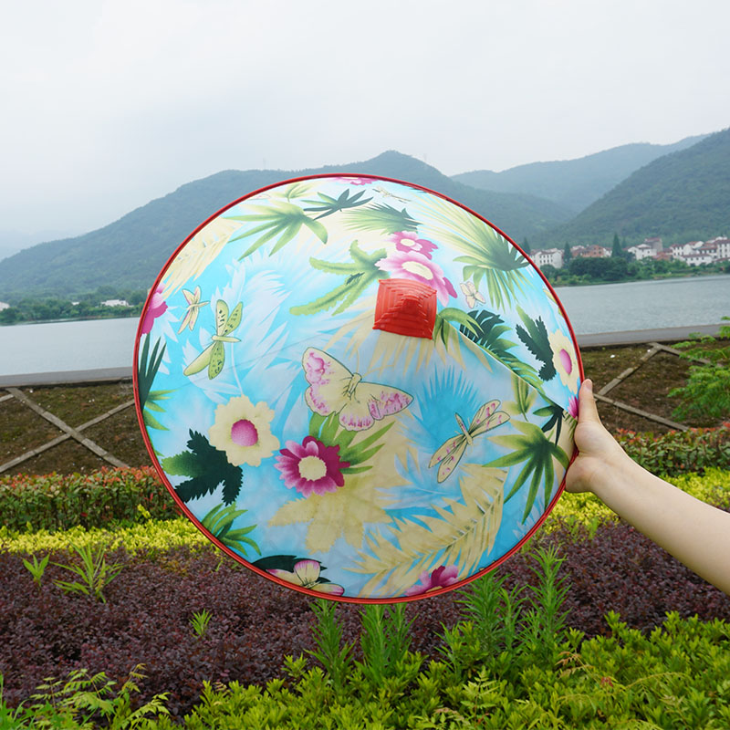 夏季户外防雨防晒斗笠帽三叶塑料遮阳帽农民田园草帽大檐斗笠凉帽