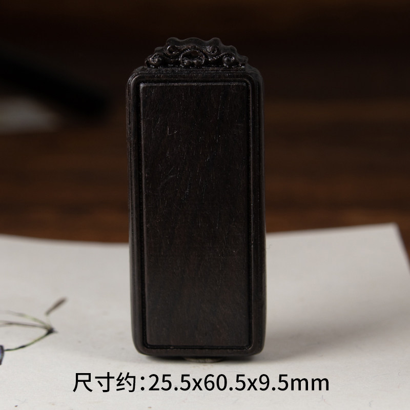 千孚檀木无事牌吊坠文玩厂家