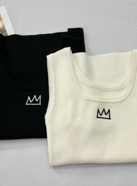 { 现货发}24夏季新款V O V背心无袖舒适背心71142-50184