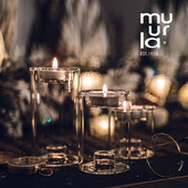 简约家居透明摆件 风格 芬兰muurla玻璃烛台moomin姆明装 饰挂件欧式