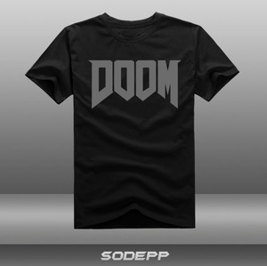 【SODEPP】毁灭战士系列 Doom 游戏 全棉短袖T恤衫夏装圆领