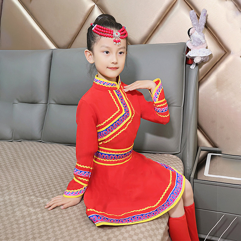 蒙古族六一儿童演出服