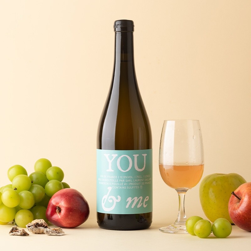 自然酒 You&Me法国你和我Laurent Saillard白诗南干白葡萄酒