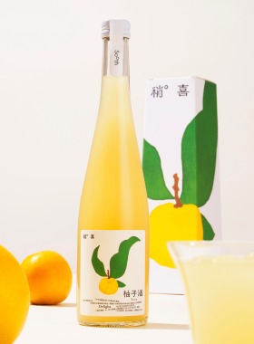 稍稍欢喜~中国福建稍喜荔枝柚子酒聚会水果果汁酒女生酒低度果酒