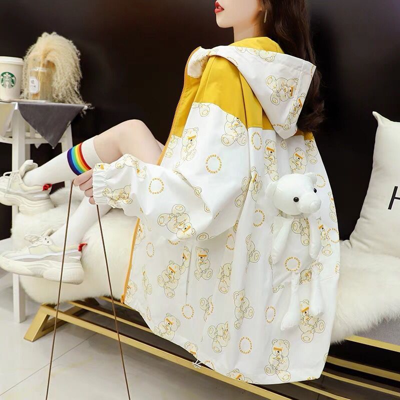 宽松休闲工装外套女秋季