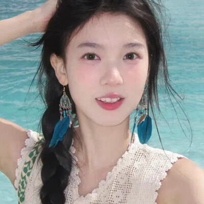 复古民族风羽毛耳环显脸瘦耳夹女