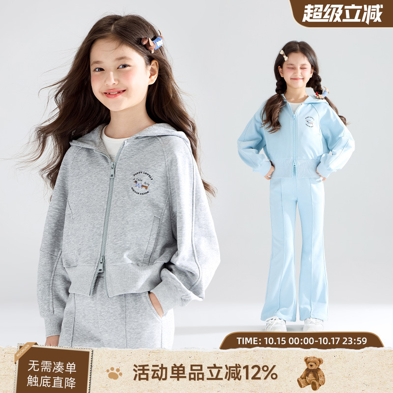 腊肠狗春日航海记   休闲卫衣套装