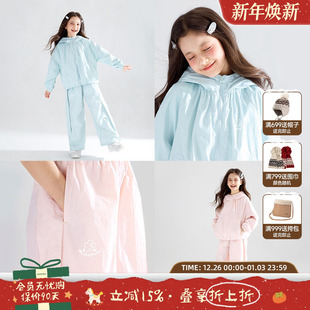 外套运动外套女童 户外轻量化防晒花苞型短款 UPF50原纱防晒