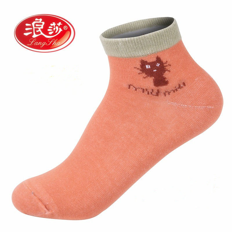 短筒袜浪莎船袜春夏薄女透气短袜