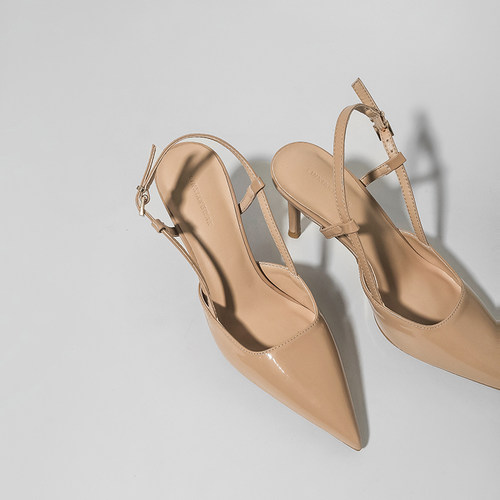 毕业季裸色高跟鞋yyds温柔姐姐风