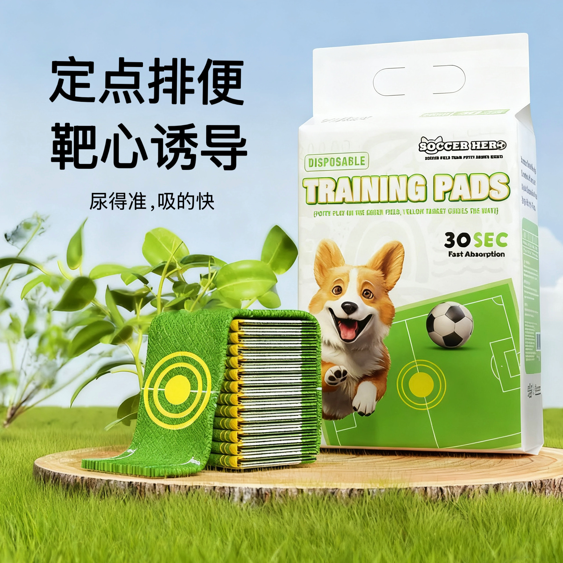 一次性加厚狗狗靶心诱导尿片