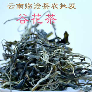 普洱生茶原料2023谷花茶秋茶临沧古树茶茶农直发纯手工500克散茶