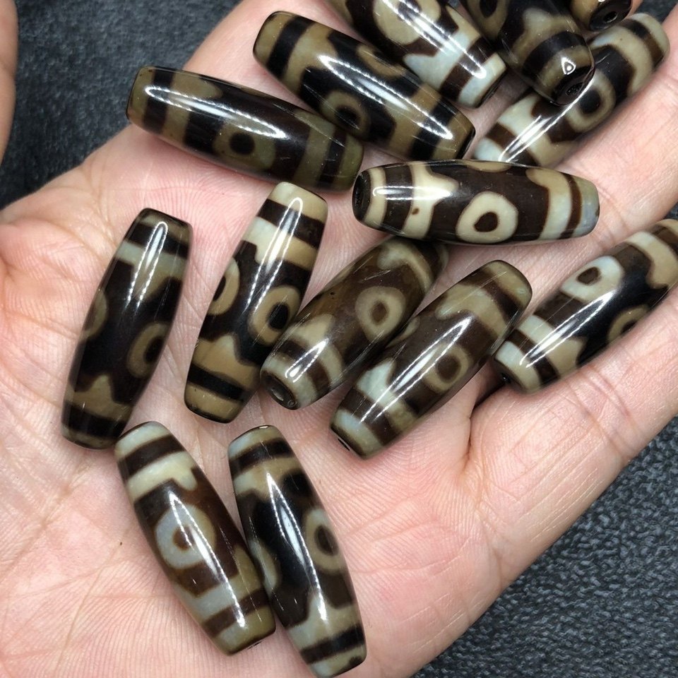 福利款藏玛瑙三眼天珠星月金刚菩提配饰饰品配珠