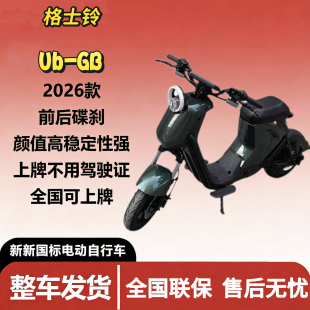 格士铃UB新新国标十寸电动自行车新国标