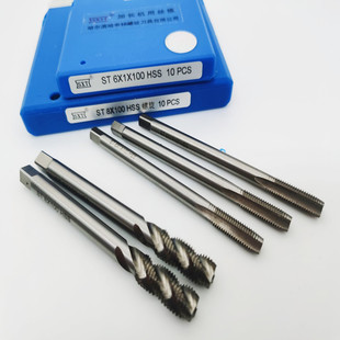 加长钢丝螺套加长ST丝锥速钢直槽/螺旋ST6*100-130-150厂家