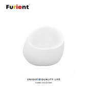 Furient创意设计师家具 玻璃钢户外椅 chair石头椅 stone longue