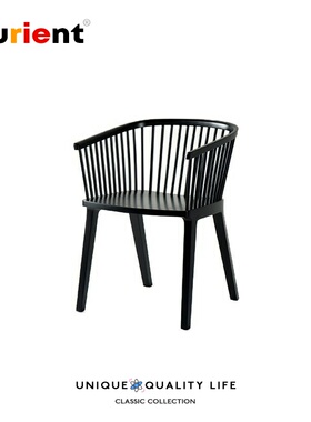 Furient设计师家具 secreto chair酒店咖啡厅洽谈椅 纯实木餐椅