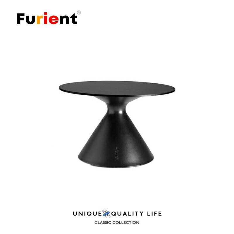 Furient创意设计师家具 cone table锥形茶几 进口玻璃钢角几边几
