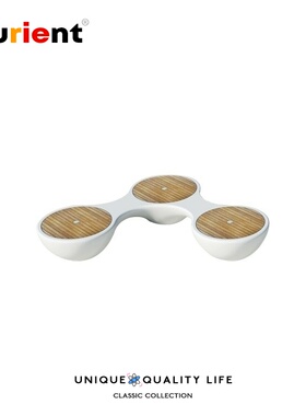 Furient创意设计师家具 union 3-seater bench玻璃钢机场等候椅