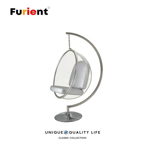 Furient创意设计师家具 bubble chair泡沫椅 半球透明阳台吊篮椅