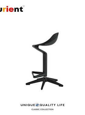 Furient创意设计师家具 spoon stool汤匙凳 酒吧凳 转椅 吧台椅