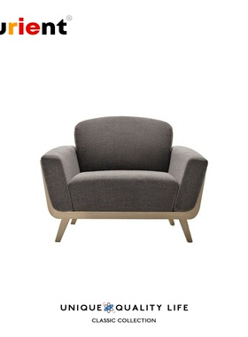 Furient创意设计师家具 hamper 1-seater sofa布艺单座休闲沙发