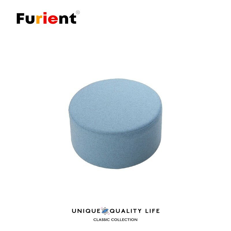 Furient创意设计师家具 hula hoop pouf呼啦圈圆墩 布艺沙发矮凳