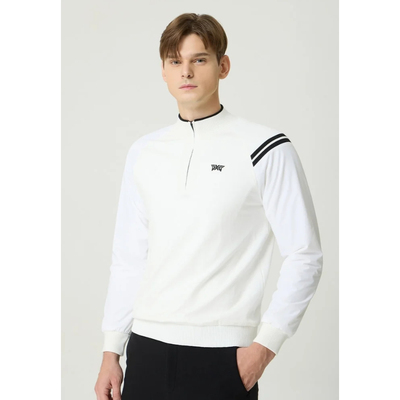 韩国正品代购 26年SS高尔夫 PXG男士半拉链针织衫毛衣PJWPM411501