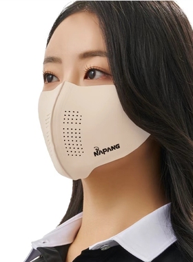 2026年春季韩国NAPANG高尔夫户外运动凉感透气轻薄防晒护脸面罩