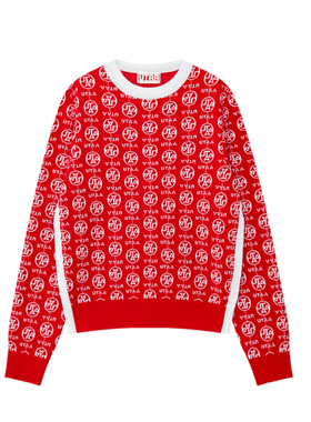 韩国代购UTAA 高尔夫球服25年秋冬女士圆领毛衣针织衫UE3KTF558