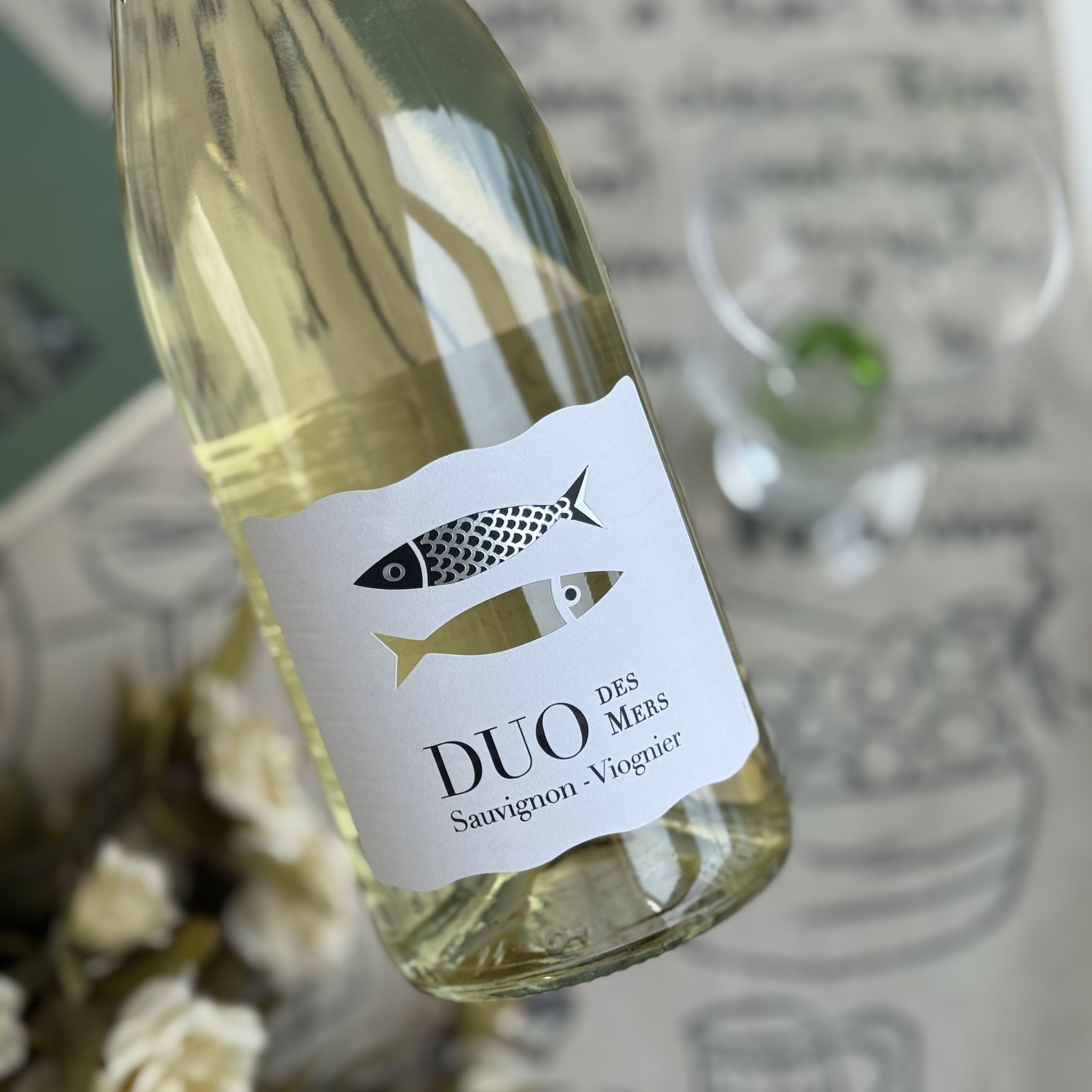 法国原瓶进口知鱼之乐干白葡萄酒&middot;菠萝青梨柠檬爆汁果香餐前开胃