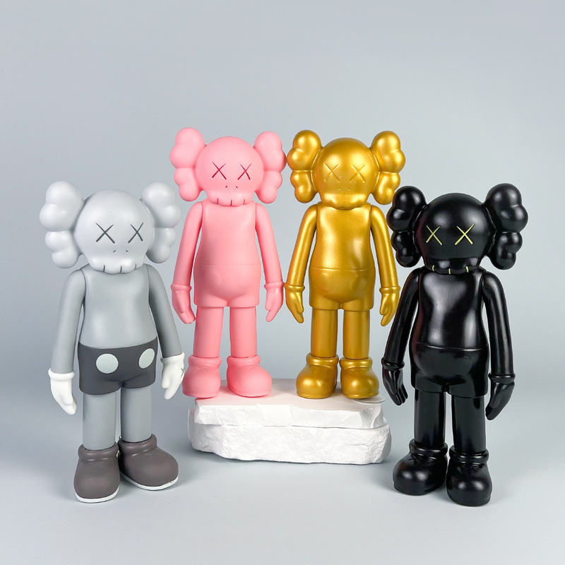 KAWS考斯手办动漫二次元潮玩暴力熊模型公仔摆件玩具礼物盒装-封面