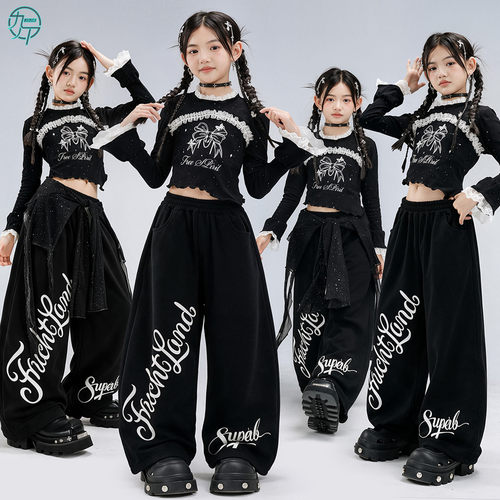 女孩子甜美jazz爵士舞街舞演出服