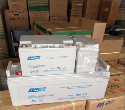 万松蓄电池12V38AH SN38-12 太阳能储能工业电瓶包邮