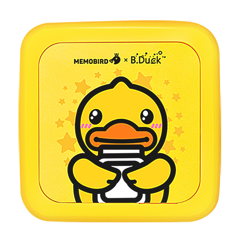 咕咕机三代B.Duck小黄鸭款手账错题打印机口袋迷你小型便携式蓝牙