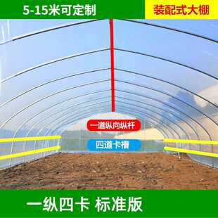 花卉多肉椭圆管养殖养猪蔬菜温室大棚骨架钢管全套花棚养殖大棚