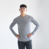 T恤健身训练服打底衫 男弹力修身 速干运动长袖 DRIOTOPIA春秋新品