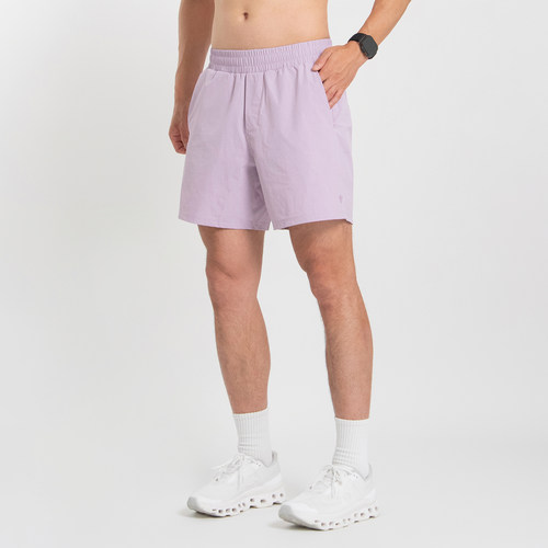 DRIOTOPIA2025夏季新品发皱梭织短裤男弹力速干运动裤透气五分裤