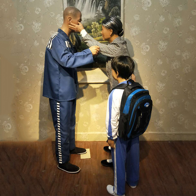 人物硅胶蜡像定制仿真场景复原