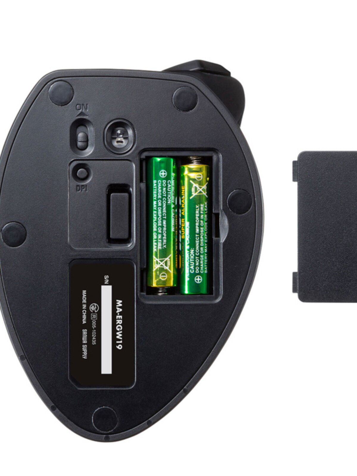 일본 SANWA 수직 그립 무선 마우스 창의적인 개성 사무실 홈 인체 공학 2.4G 레이저