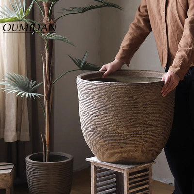 大口径花盆复古透气高级感