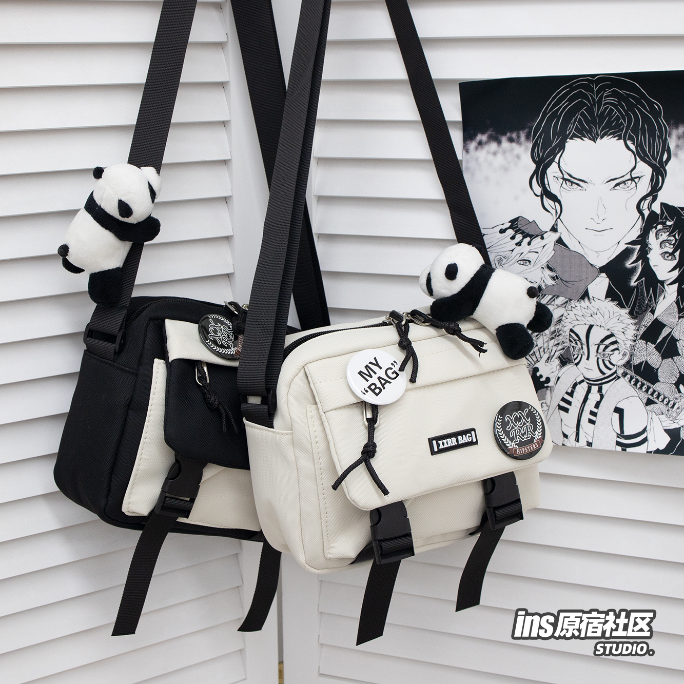 小包包男休闲百搭小众斜挎包女潮