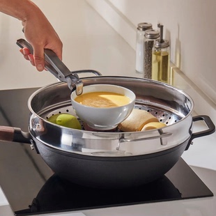 宜家国内代购 艾迪利斯 防烫提盘夹不锈钢碗盘子夹子