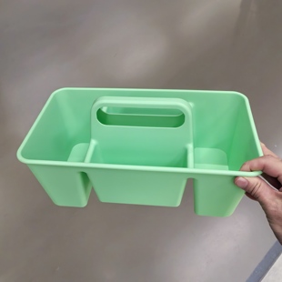 宜家国内代购 斯塔斯多 办公桌面收纳盒32x18x16带分隔储物盒